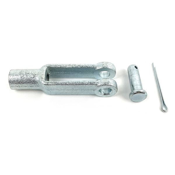 Buyers Products B27082AZ 1/4 Inch Clevis with Pin and Cotter Pin Kit-Zinc Plated B27082AZKT - main